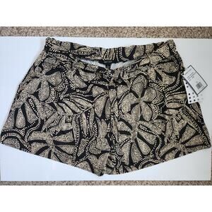 ROBERT LOUIS Women's Elastic Waist Belted Pockets Pull On Shorts Size XL *NWT*